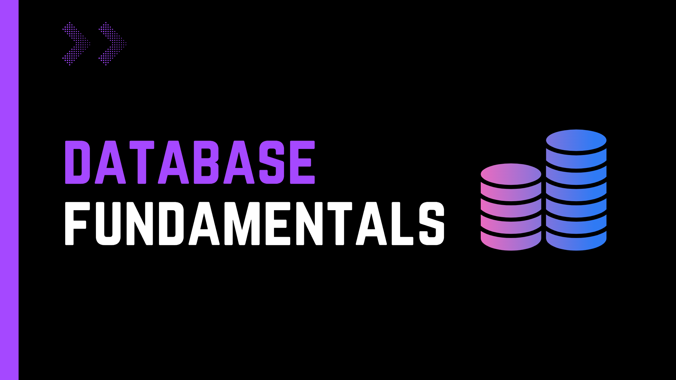 Database Fundamentals Ebook Cover